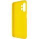 Силиконовый чехол Candy для Samsung Galaxy A13 4G / A04s Желтый фото 3