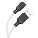 Дата кабель Hoco X90 Cool silicone USB to Lightning (1m) White фото 2