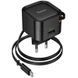 Уценка СЗУ Hoco C154A Changer PD20W+QC3.0 (1USB-A/1C) + Retractable Cable Type-C Поврежденная упаковка / Black фото 6