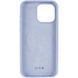 Чехол Silk Full Protective (AA) NO LOGO для Apple iPhone 14 Pro Max (6.7") Голубой / Lilac Blue фото 3