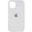 Чехол Silicone Case Full Protective (AA) для Apple iPhone 15 Pro Max (6.7") Белый / White