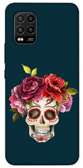 Чохол itsPrint Flower skull для Xiaomi Mi 10 Lite
