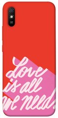 Чехол itsPrint Love is all need для Xiaomi Redmi 9A