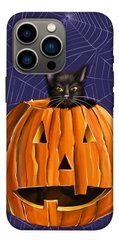 Чехол itsPrint Cat and pumpkin для Apple iPhone 13 Pro (6.1")