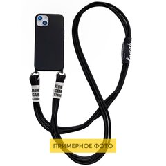 Чехол TPU two straps California для Apple iPhone 11 Pro Max (6.5") Черный