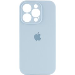 Чохол Silicone Case Full Camera Protective (AA) для Apple iPhone 15 Pro Max (6.7") Блакитний / Sweet Blue