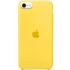 Уцінка Чохол Silicone Case (AA) для Apple iPhone SE (2020) Відкрита упаковка / Жовтий / Canary Yellow