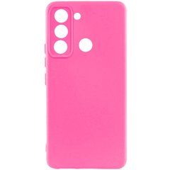 Чехол Silicone Cover Lakshmi Full Camera (AAA) для TECNO Pop 5 LTE Розовый / Barbie pink