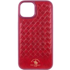 Шкіряний чохол Polo Santa Barbara для Apple iPhone 14 (6.1") Red