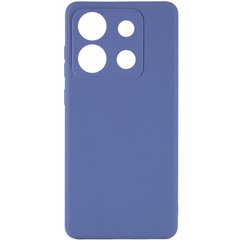 Силиконовый чехол Candy Full Camera для Infinix Smart 7 HD Голубой / Mist blue