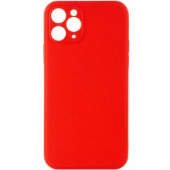 Силиконовый чехол Candy Full Camera для Apple iPhone 11 Pro Max (6.5") Красный / Red