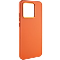 TPU чехол Bonbon Metal Style для Xiaomi Redmi 10C Оранжевый / Papaya
