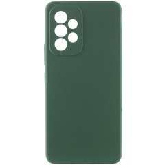 Чехол Silicone Cover Lakshmi Full Camera (AAA) для Samsung Galaxy A73 5G Зеленый / Cyprus Green