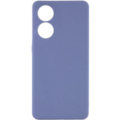 Силіконовий чохол Candy Full Camera для Oppo Reno 8 T 4G Блакитний / Mist blue
