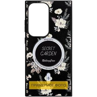 TPU+PC чохол Secret Garden with MagFit для Samsung Galaxy S23 FE Black