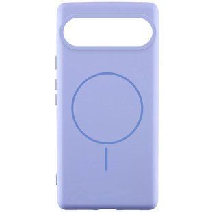 Чехол Silicone Cover Lakshmi (AA) with Magnetic Fit для Google Pixel 10 Pro XL Сиреневый / Dasheen