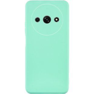 Силиконовый чехол Candy Full Camera для Xiaomi Redmi A3 Зеленый / Menthol