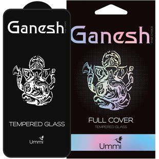 Защитное стекло Ganesh (Full Cover) для Samsung Galaxy S25 / S24 Черный