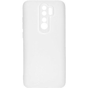 Чохол TPU GETMAN Liquid Silk Full Camera для Xiaomi Redmi 9 Білий / White