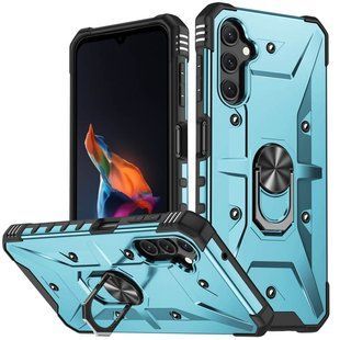 Ударостійкий чохол Pathfinder Ring для Samsung Galaxy A14 4G/5G Блакитний / Light Blue