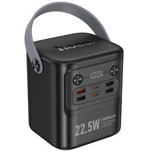 Портативное ЗУ Power Bank Hoco J152 Tough 22.5W+PD20W 80000 mAh Black
