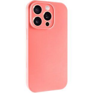 Чехол Silk Full Camera Protective (AA) NO LOGO для Apple iPhone 14 Pro Max (6.7") Коралловый / Pink Orange