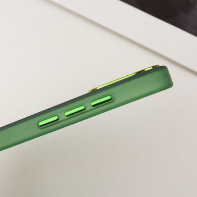 Чехол TPU+PC Lily with Magnetic Fit для Apple iPhone 15 Pro Max (6.7") Army Green