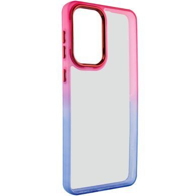 Чехол TPU+PC Fresh sip series для Xiaomi Redmi Note 11 Pro 4G/5G / 12 Pro 4G Синий / Розовый