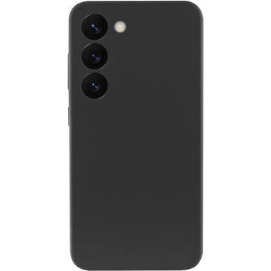 Чохол Silicone Cover Lakshmi Full Camera (AAA) для Samsung Galaxy S23 Чорний / Black