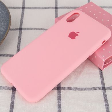 Чехол Silicone Case Full Protective (AA) для Apple iPhone XR (6.1") Розовый / Pink
