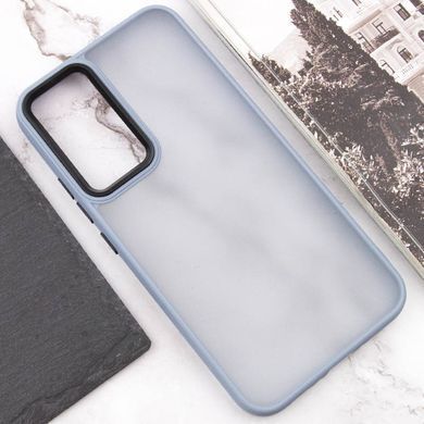 Чехол TPU+PC Lyon Frosted для Samsung Galaxy S23 Ultra Sierra Blue