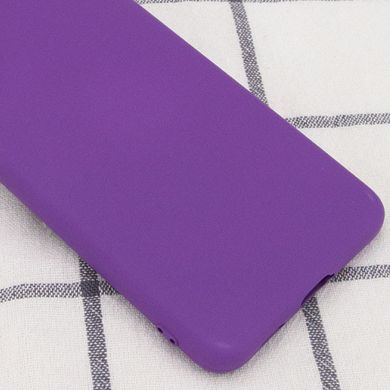 Чехол Silicone Cover Full without Logo (A) для Huawei P40 Lite E / Y7p (2020) Фиолетовый / Purple