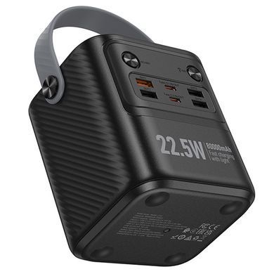 Портативний ЗП Power Bank Hoco J152 Tough 22.5W+PD20W 80000 mAh Black