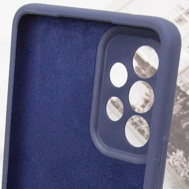 Чехол Silicone Cover Lakshmi Full Camera (AAA) для Samsung Galaxy A53 5G Темно-синий / Midnight blue