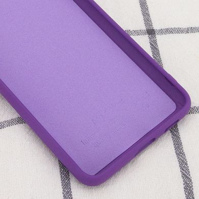Чохол Silicone Cover Full without Logo (A) для Huawei P40 Lite E / Y7p (2020) Фіолетовий / Purple