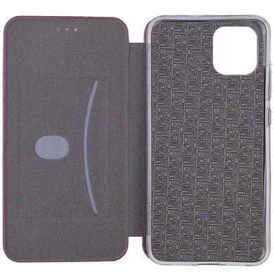 Кожаный чехол-книжка Classy для Xiaomi Redmi A1 / A2 Бордовый