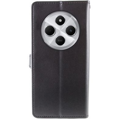 Кожаный чехол книжка GETMAN Gallant (PU) для Xiaomi Redmi 14C / Poco C75 Черный