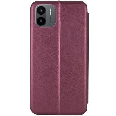 Кожаный чехол-книжка Classy для Xiaomi Redmi A1 / A2 Бордовый