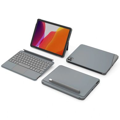 Клавиатура WIWU Combo Touch iPad keyboard case 10.2/10.5'' Grey