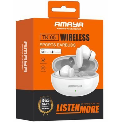 Бездротові TWS навушники Amaya TK05 Black