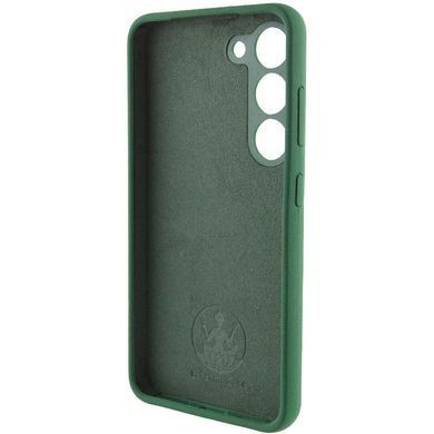Чехол Silicone Cover Lakshmi Full Camera (AAA) для Samsung Galaxy S22 Зеленый / Cyprus Green