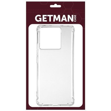 TPU чохол GETMAN Ease logo посилені кути для Xiaomi 17 Pro Безбарвний (прозорий)