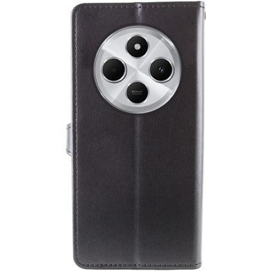 Кожаный чехол книжка GETMAN Gallant (PU) для Xiaomi Redmi 14C / Poco C75 Черный