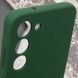 Чехол Silicone Cover Lakshmi Full Camera (AAA) для Samsung Galaxy S22 Зеленый / Cyprus Green фото 6