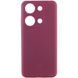 Чехол Silicone Cover Lakshmi Full Camera (AAA) для Xiaomi Redmi Note 13 Pro 4G / Poco M6 Pro 4G Бордовый / Plum фото 1