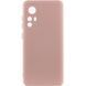 Чохол TPU GETMAN Liquid Silk Full Camera для Xiaomi 12T / 12T Pro Рожевий / Pink Sand фото 1