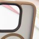 TPU+PC чохол Metal Buttons with Magnetic Fit для Apple iPhone 16 Pro (6.3") Золотий / Gold фото 5