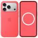 Чохол Silicone case (AAA) with Magsafe and Animation для Apple iPhone 17 Pro Max (6.9") Bright Guava