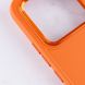 TPU чохол Bonbon Metal Style для Xiaomi Redmi 10C Помаранчевий / Papaya фото 5