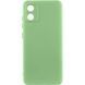 Чохол TPU GETMAN Liquid Silk Full Camera для Motorola Moto E13 Зелений / Pistachio
